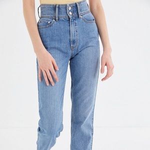 Nwt BDG double button mom jeans